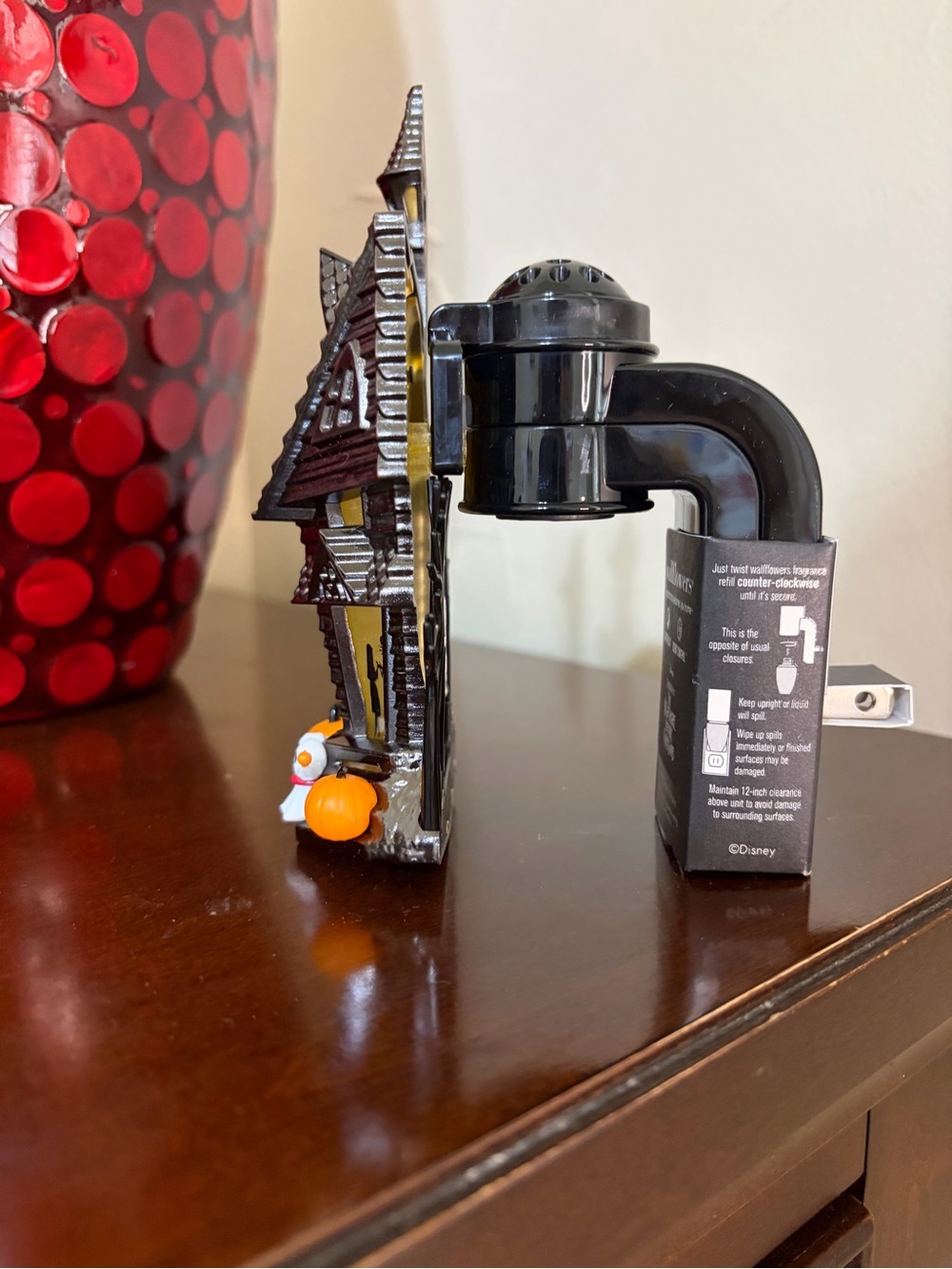 BBW Jack Skellington's Home Scent Control Nightlight Wallflowers Fragrance Plug - Picture 3 of 16